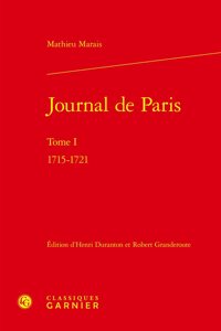 Journal de Paris. Tome I