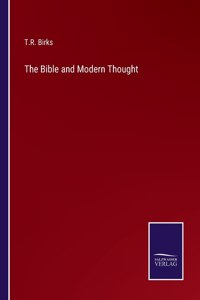 The Bible and Modern Thought
