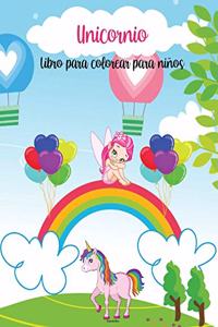 Unicornio Libro de colorear para niños