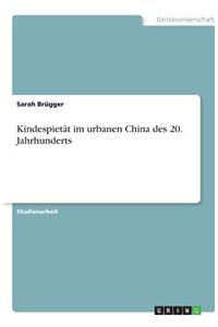 Kindespietät im urbanen China des 20. Jahrhunderts