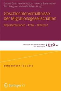 Geschlechterverhältnisse Der Migrationsgesellschaften