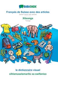 Français de Suisse avec des articles - Xitsonga, le dictionnaire visuel