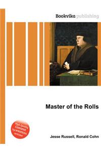 Master of the Rolls