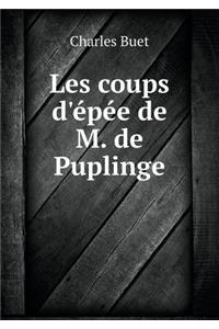 Les coups d'épée de M. de Puplinge