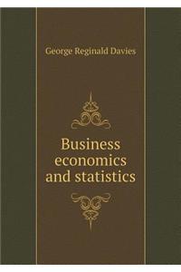 Business Economics and Statistics