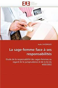 La Sage-Femme Face � Ses Responsabilit�s