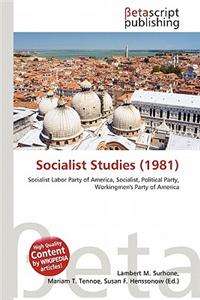 Socialist Studies (1981)