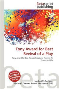 Tony Award for Best Revival of a Play