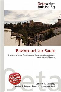Bazincourt-Sur-Saulx