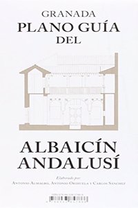 Granada. Plano guia del Albaicin Andalusi