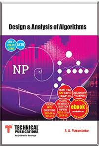 Design & Analysis of Algorithms for UPTU (V-CSE/IT/CS&IT-2013 course)