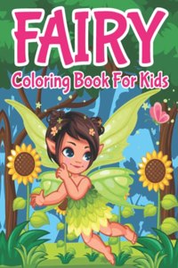 Fairy Coloring Book For Kids