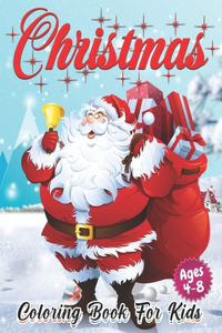 Christmas Coloring Book for Kids Ages 4-8