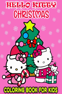 Hello Kitty Christmas Coloring Book For Kids