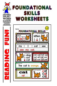 Foundational Skills Worksheets