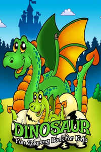 Dinosaur Fun Coloring Book for Kids