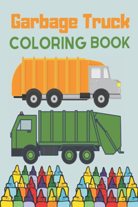 Garbage Truck Coloring Book
