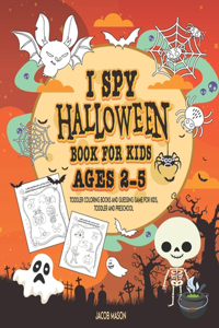 I Spy Halloween Book for Kids Ages 2-5