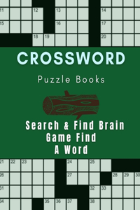 Crossword Puzzle Books Search & Find Brain Game Find A Word