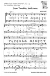 Come, Thou Holy Spirit, come
