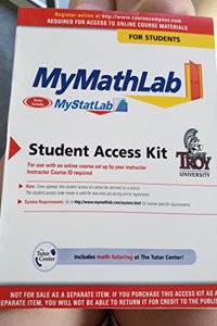 Mylab Math Coursecompass -- Valuepack Access Card -- For Troy University