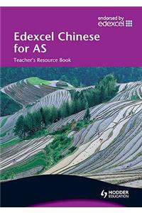 Edexcel Chinese for AS Teacher's Resource Book