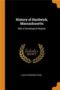 History of Hardwick, Massachusetts