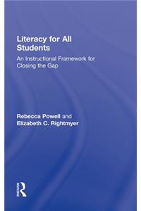 Literacy for All Students