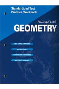 McDougal Littell High Geometry: Standardized Test Practice Workbook Se