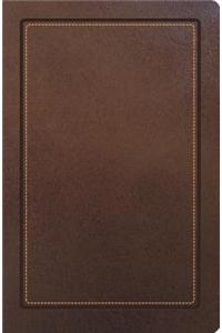 NKJV, Ultraslim Reference Bible, Imitation Leather, Brown, Red Letter Edition