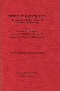 Wine That Maketh Glad...