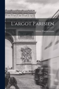 L'argot Parisien