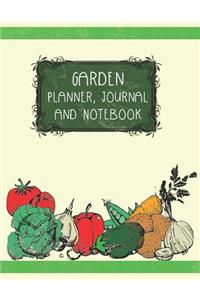 Garden Planner, Journal and Notebook