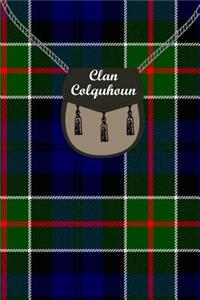 Clan Colquhoun Tartan Journal/Notebook