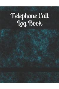 Telephone Call Log Book
