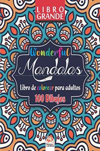 Wonderful Mandalas - Libro de Colorear para Adultos