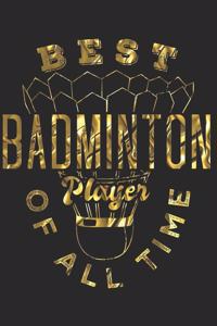 Badminton Notizbuch