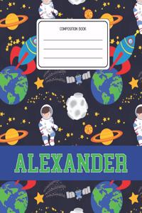 Composition Book Alexander