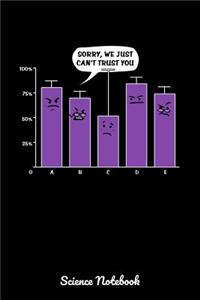 Sorry, We Just Can't Trust You Science Notebook