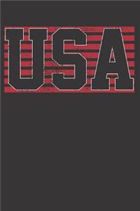 USA Country Pride Notebook Journal
