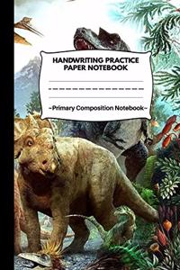 Handwriting Practice Paper Notebook Primary Composition Notebook