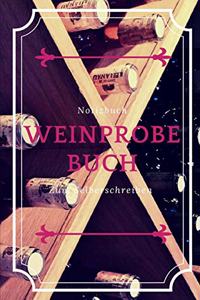 Weinprobe Buch - Notizbuch