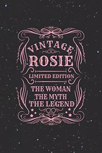 Vintage Rosie Limited Edition the Woman the Myth the Legend