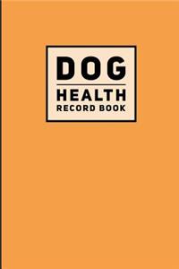 Dog Health Record Book