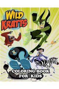 Wild Kratts Coloring Book for Kids