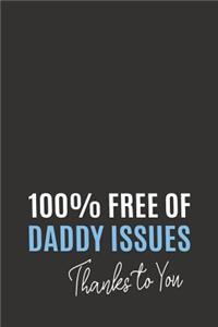 100% Free of Daddy Issues