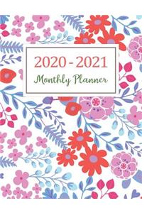 2020-2021 Monthly Planner