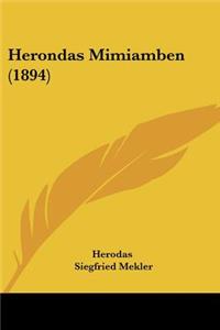 Herondas Mimiamben (1894)