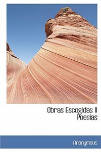 Obras Escogidas II Poesias