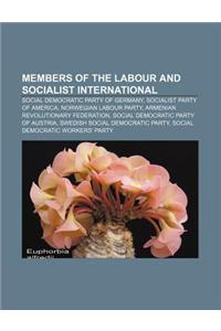 Members of the Labour and Socialist International